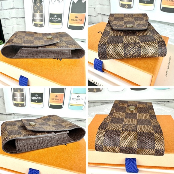 Louis Vuitton Damier Ebene mini pouch bag LIKE NEW - Picture 4 of 10